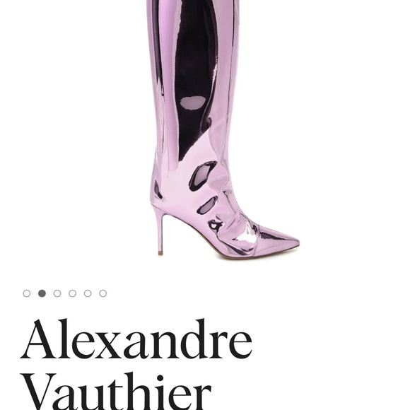 Alexandre Vauthier NWT amazing designer boots size 6 there a few imperfections. - Picture 6 of 10